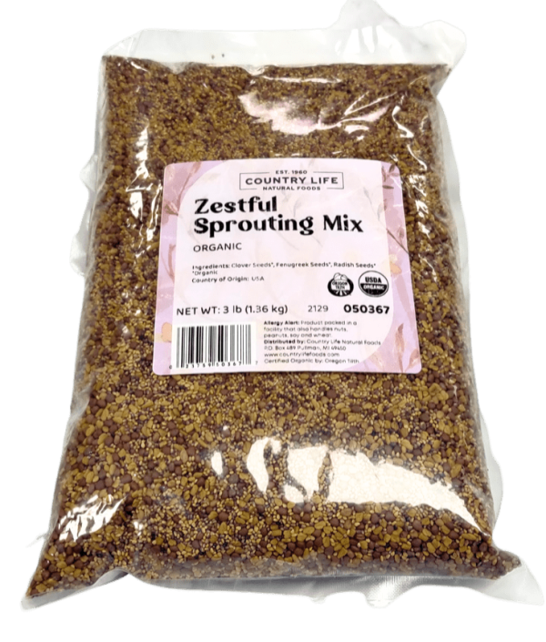 Zestful Sprouting Mix, Organic Online