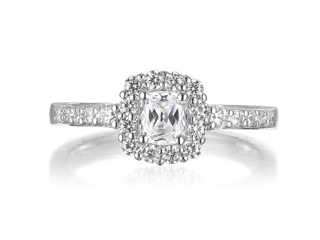 Cushion Cut Diamond Engagement Ring S20159A and Band Set S20159B Supply