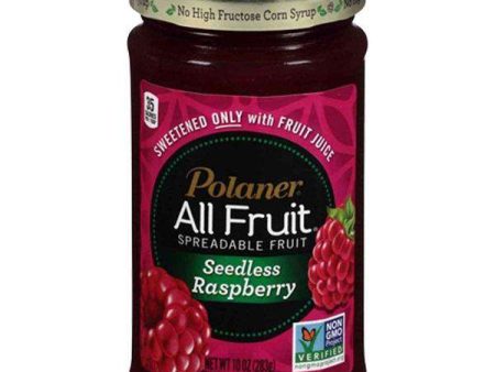 Red Raspberry, Seedless, All Fruit Spread, Polaner Online Hot Sale