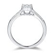 White Gold Diamond Cluster Promise Ring - S2012172 Online