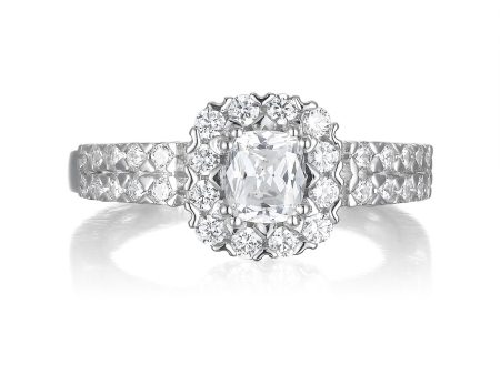 Cushion Cut Diamond Engagement Ring S201511 Online