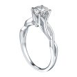 Solitaire Round Engagement Ring S201579 Fashion