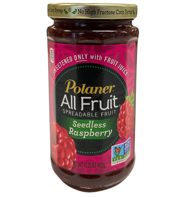 Red Raspberry, Seedless, All Fruit Spread, Polaner Online Hot Sale