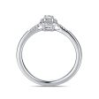 White Gold Diamond Cluster Halo Ring - S2012155 For Discount