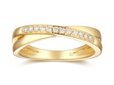 Yellow Gold Diamond Anniversary Band - S2012146 Sale