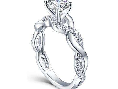 Copy of Copy of Modern Engagement Ring S2012663A For Cheap