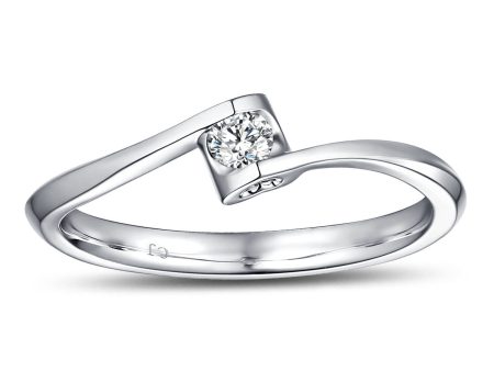 White Gold Diamond Promise Ring - S2012140 Online Sale