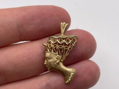 9ct gold Nefertiti pendant Online