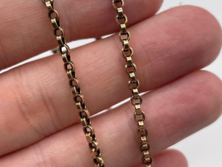 Antique 9ct rose gold chain 207 Hot on Sale