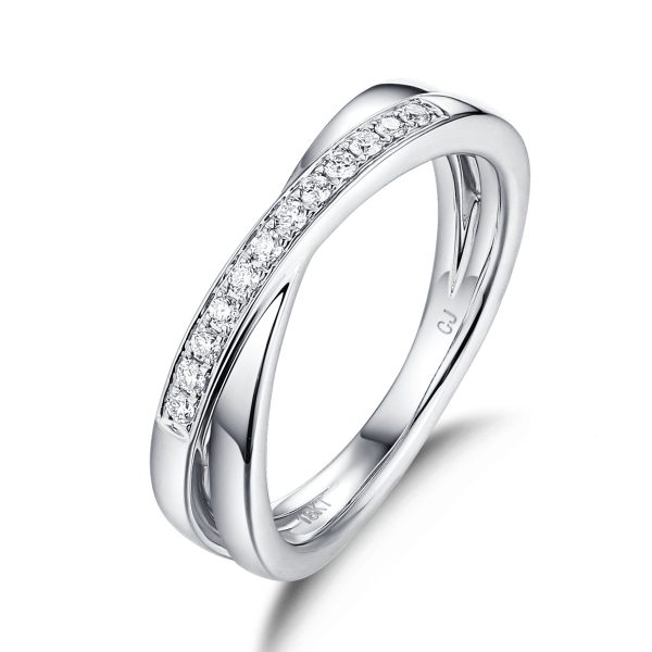 White Gold Diamond Anniversary Band - S2012146 Discount