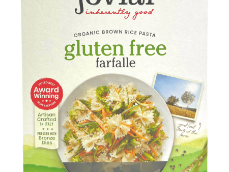 Farfalle, Brown Rice, Organic, Jovial, Gluten-Free Supply