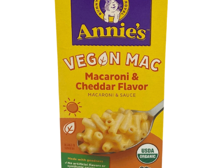 Mac, Cheddar Flavor, Vegan, Organic, Annie s Online Sale