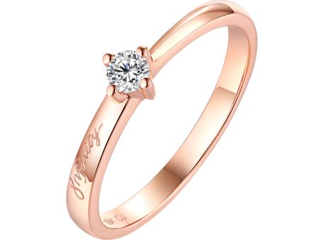 Rose Gold Diamond Fashion Ring - S2012271 Hot on Sale