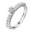 Beau Diamond Engagement Ring S2012008A and Band Set S2012008B Fashion