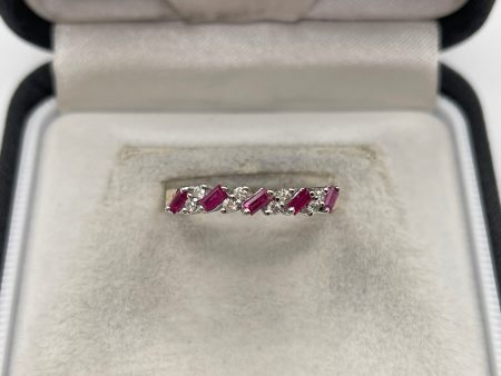 18ct ruby and diamond ring Online Hot Sale