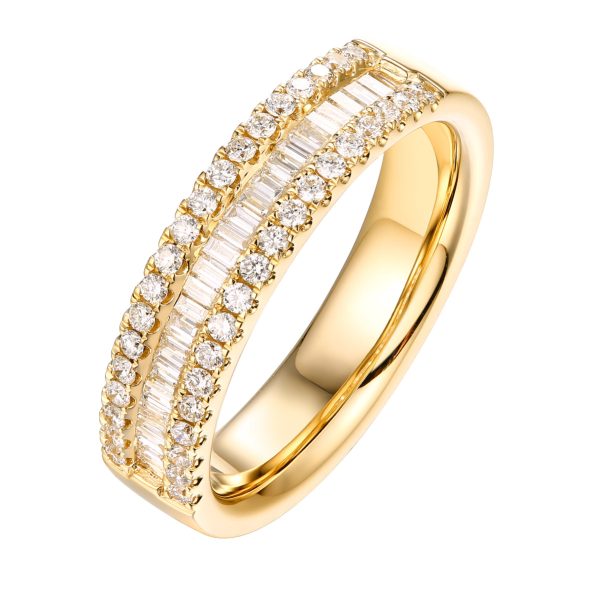 Taper Baguette Diamond Anniversary Band - S2012103B on Sale