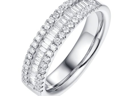 Taper Baguette Diamond Anniversary Band - S2012103B on Sale