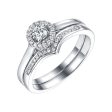 Beau Diamond Engagement Ring S201857A and Band Set S201857B Supply