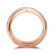 Rose Gold Diamond Fashion Band - S2012153 For Discount