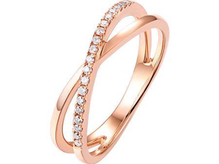 Rose Gold Diamond Fashion Ring - S2012195 For Discount