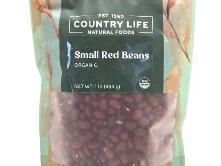 Red Beans, Organic, Small Hot on Sale