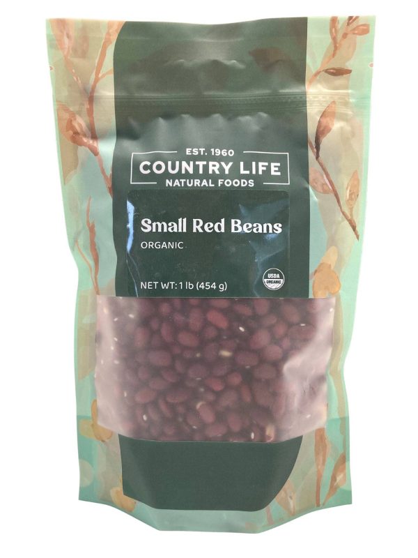 Red Beans, Organic, Small Hot on Sale