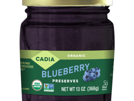 Blueberry Preserves, Organic, Cadia Hot on Sale