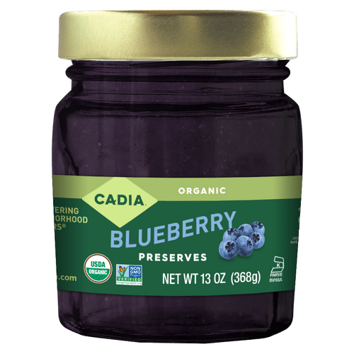 Blueberry Preserves, Organic, Cadia Hot on Sale