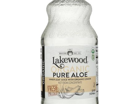 Aloe Juice, Organic, Inner Fillet Juice with Lemon, Lakewood on Sale