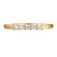 14KT Yellow Gold 5 Diamond Set Band - S201977B Online