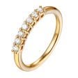 14KT Yellow Gold 7 Diamond Prong - S201989B Online