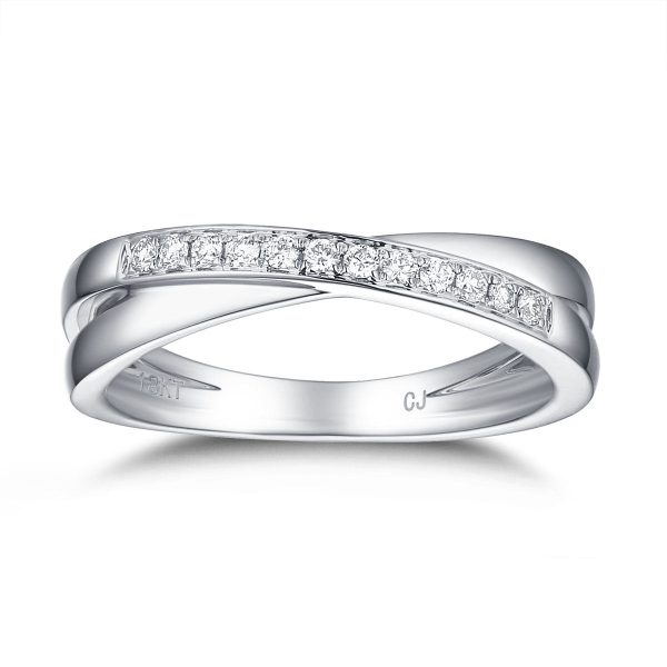 White Gold Diamond Anniversary Band - S2012146 Discount