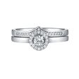 Beau Diamond Engagement Ring S201859A and Band Set S201859B Fashion