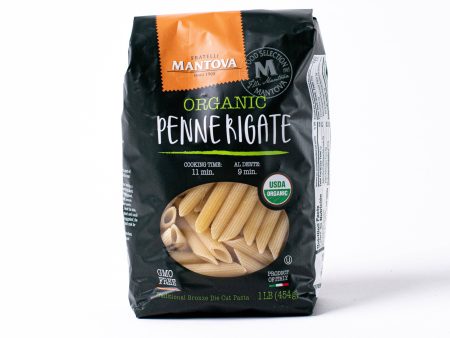 Penne Rigate, Semolina, Organic Hot on Sale