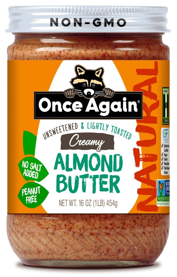 Almond Butter, Creamy, No Salt, Lightly Toasted Cheap