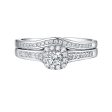 Beau Diamond Engagement Ring S201851A and Band Set S201851B Online now