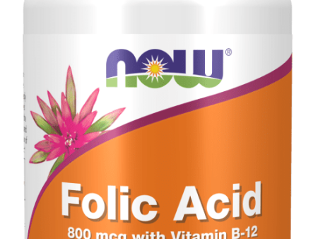 Folic Acid 800 mcg with Vitamin B-12 Tablets Online