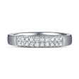 White Gold Diamond Anniversary Band - S2012143 Online now