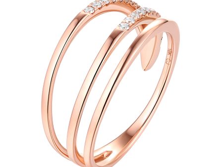 Rose Gold Diamond Fashion Ring - S2012257 Online now