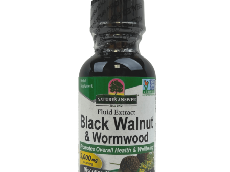 Black Walnut & Wormwood Tincture For Discount