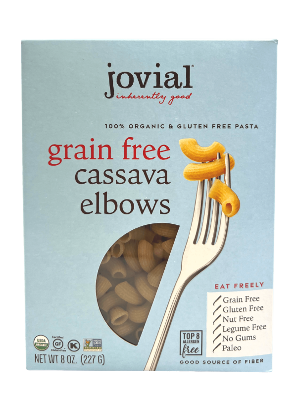 Elbows, Cassava, Organic, Jovial, Gluten-Free, Grain-Free Hot on Sale