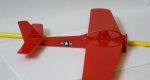 Tether Herkimer Aurora 1961 toy airplane For Sale