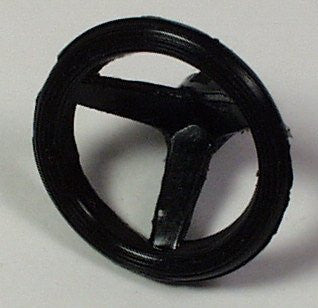 Tonka Steering Wheel 1-1 8 in. OD  Black Sale