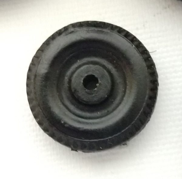 1  Hubley MG vintage toy wheel replacement.  Black (small car with no spare tire) Online