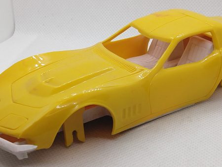 Tonka Toy Car Transport Yellow Corvette body (no axles or wheels) Fashion