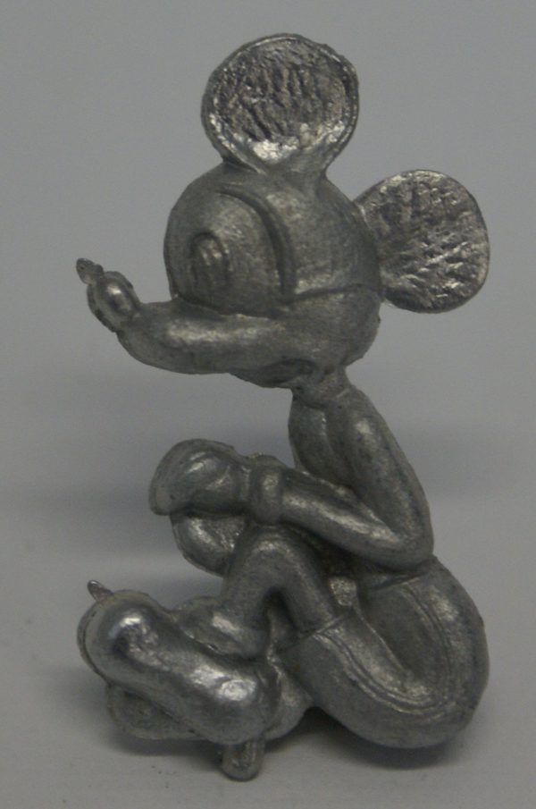 Mickey Mouse miniature 1.5  Cast metal. For Cheap