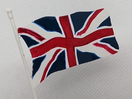 British Flag,  Union Jack toy boat flag. (see sizes in description) Cheap