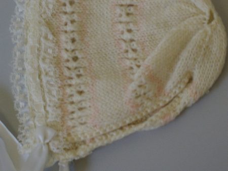 Wool Baby or Doll Bonnet For Sale