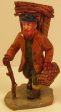 Grandpa carrying firewood & basket 2-3 4 in. train figure Online