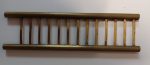 6-1 4  brass vintage toy ladder.  1-3 4  wide. Hot on Sale